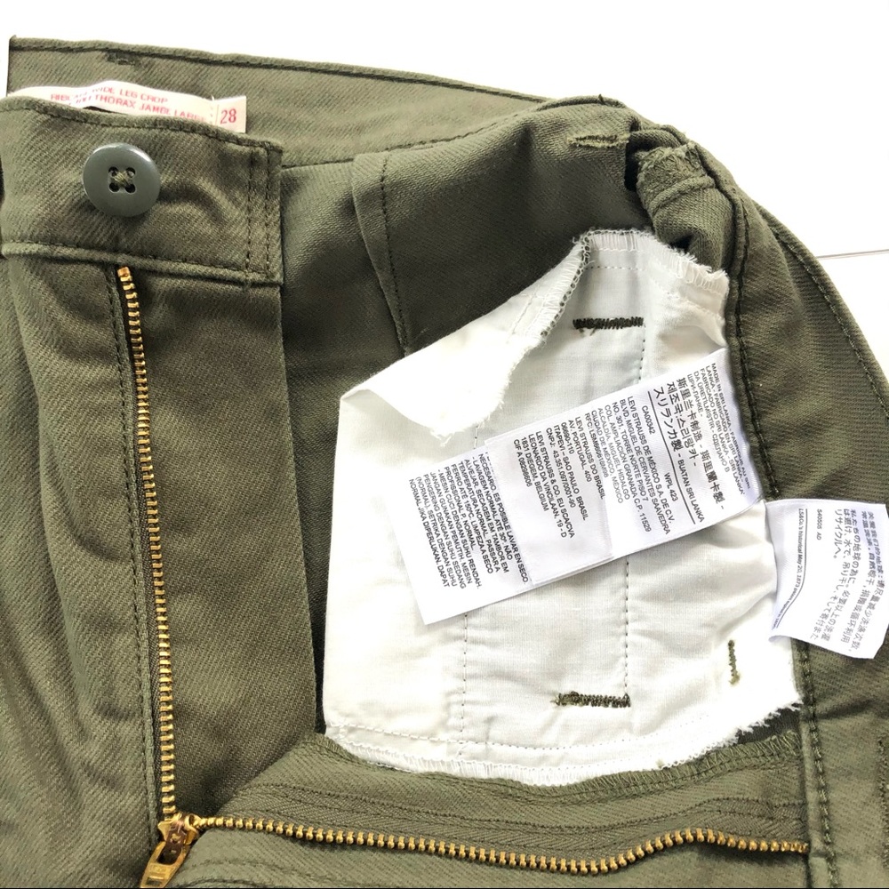 Levi’s Ribcage Wide Leg Crop - Picture 12 of 15